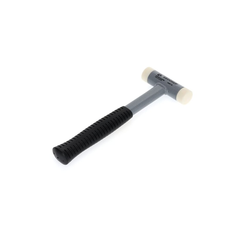 Gedore 8828950 Non-Rebound Soft Hammer, Diameter 30 mm, Steel Tube