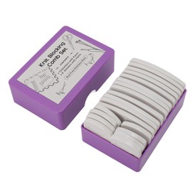 20Pcs Knit Blockers & Pins Kit, Knit Blocking Pins Kit with Storage Box, Knit Blocking Combs for Blocking Knitting Crochet Sewing Lace Needlework Projects Tool Device