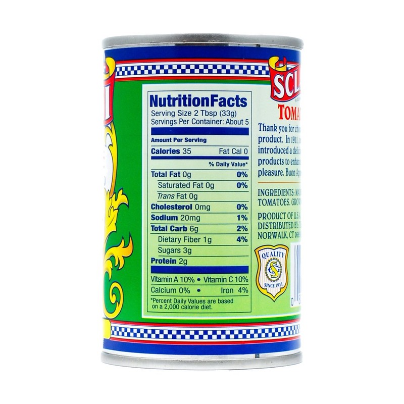 Gus Sclafani Fine Italian Imports Tomato Paste 6 oz nt