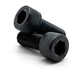 Hippo Hardware M6 (6mm X 14mm) Black Socket Cap Screws Self Colour 12.9 High Tensile Allen Bolt (Pack of 30)