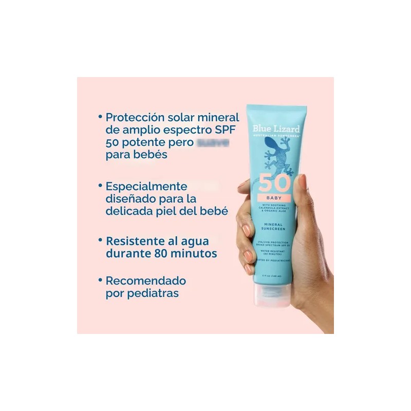 Blue Lizard Baby Protector Solar Mineral Con Óxido De Zinc,