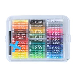 Doms 50 Assorted Colour Shades Oil Pastels - Rich Bright Smooth Even Shades