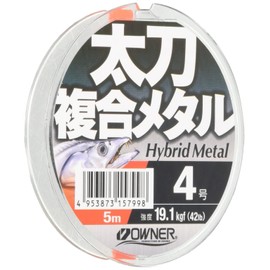OWNER 66103 Metal Leader Tachika Composite Metal, 12.8 ft (5 m), No. 4, 42 lbs (19 kg)