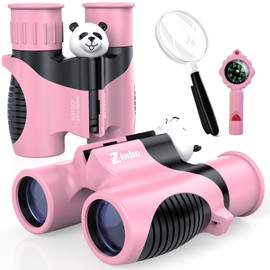 Binoculars for Kids 8x21 High-Resolution Real Optics,with Magnifying Glass & Whistle Compass,Kids Binoculars for 3-12 Years Boys and Girls,Best Kids Toys for Outdoor Bird Watching,Hiking,Travel