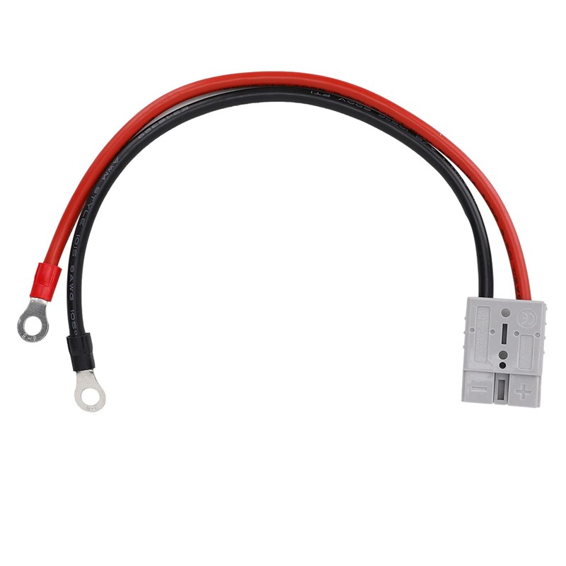 50A 600V Forklift Battery Charger Connector with Extension Cable -