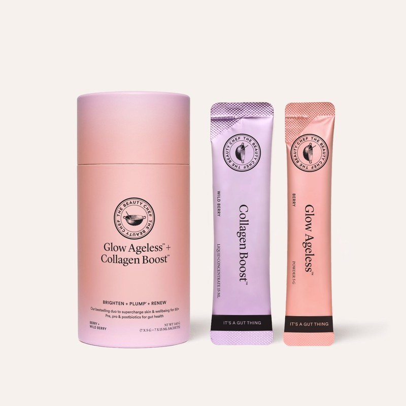 The Beauty Chef Glow Ageless + Collagen Boost Sachets 7