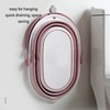 Collapsible Mop Bucket Sturdy PP Large Capacity Portable Handle Multifunction