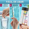16 en 1 Tiras de Prueba de Acuario,100 Pcs Reactivas