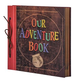 LINKEDWIN 12x12 Inch Our Adventure Book Scrapbook Album, 60 Pages (Our Adventure Book)