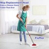 Spin Mop Replacement Head 4 Pack Mop Refill Compatible with