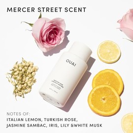 OUAI Acondicionador Mediano Tamaño Viaje - Acondicionador Hidratante Para El Cabello Con Aceite De Coco, Aceite De Babasú Y Queratina - Fortalece, Repara Y Aporta Brillo - Productos Para El Cuidado De