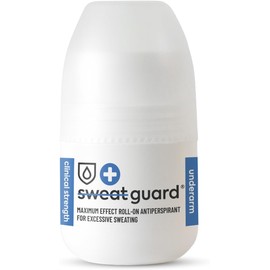 SWEAT GUARD® Underarm Antiperspirant - Roll On 50ml. Fragrance Free, Anti-Sweat Antiperspirant For Armpit - Controls Excessive Sweating & Odour. Maximum Effect Hyperhidrosis Treatment For Dry Armpits