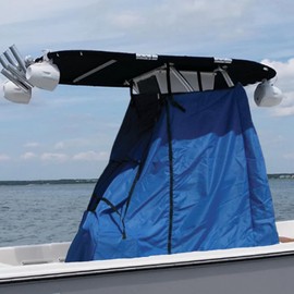 T-Top Center Console Cover for Boat - 600D Waterproof Marine Grade Oxford Fabric, Heavy Duty (Blue, 54" x 84"L x 72" H)