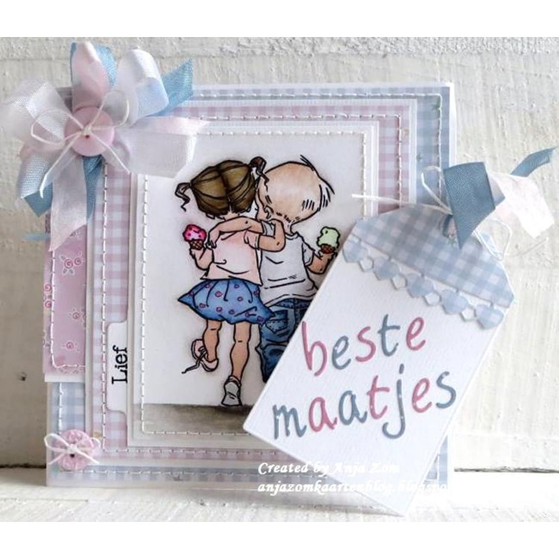 Marianne Design "Creatable Hearts" Die, Metal, Blue