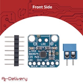 AZDelivery 3 x I2S 3W Class D Amplifier Breakout - MAX98357A [ADA3006]