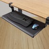 Stand Up Desk Store Large Clamp-On Retractable Adjustable Height Under