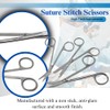 3 Pcs Littauer Spencer Stitch Scissors with One Hook Tips