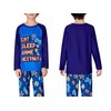 Beezizac Pajamas for Boys Blue Gamer Long Sleeve & Pants