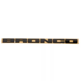 Ford NEW OEM Ford 21-23 Bronco Sport Front Grille Black "BRONCO" Emblem M1PZ-8A224-B