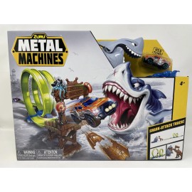Zuru Metal Machines Shark Attack Track NEW 8.63 Foot Track and Wild Thing Car