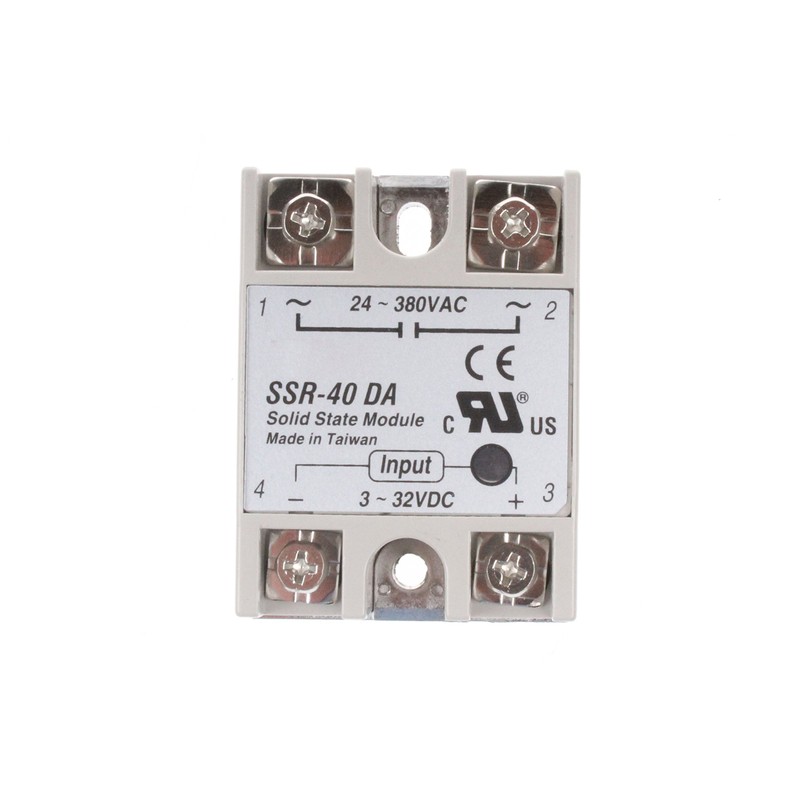 NOYITO SSR-40DA Solid State Relay Single Phase Semi-Conductor Relay DC