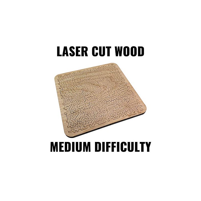 Mind Bending Wooden Jigsaw Puzzle | Aztec Labyrinth | Expert