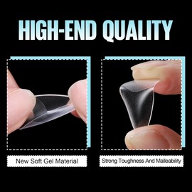 TOMICCA Almond Kurz Nageltips-240 Stück Tips für Gelnägel Falsche Nagelspitzen Nail Tips für Nagelverlängerung und Nail Art DIY Nagelstudio zu Hause 12 Größen Künstliche Gel Nail Tips