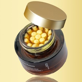 Snowzoom Deep Vitamin C Golden Capsule Face Moisturizer - Liposome Capsules for Wrinkles and Skin Radiance - Transparent Gel for Hydration and Glow - Korean Skin Care 1.94 oz