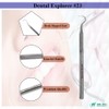 Dental Probe Explorer #23 Made of Stainless Steel Reusable Tool