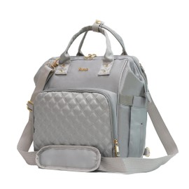 Ezgnuk Small Diaper Bag, Mini Baby Backpack, Multi-function Waterproof Travel Tote Work Bag