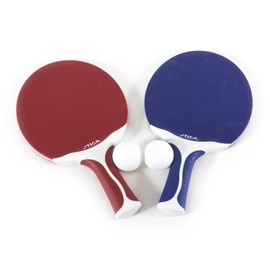 STIGA Flow Outdoor 2-Player Table Tennis Set Includes Two Outdoor Rackets and Two Outdoor Balls