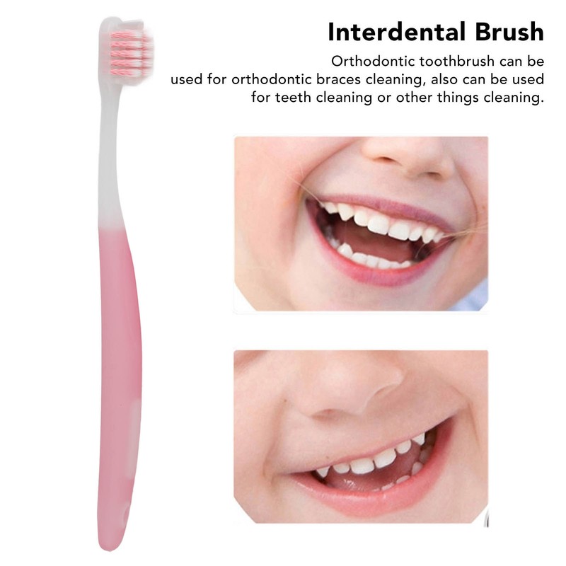 10 Pcs Interdental Tooth Brush Orthodontic Apparatus Cleaning Teeth Cleaning