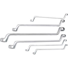BGS set of double-ended rings spanners, E6 – E24, Pack of 6, 2281