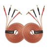 [UCINNOVATE] Oxygen-free Pure Copper Wire Plug, Speaker Cable, Soldered Finished