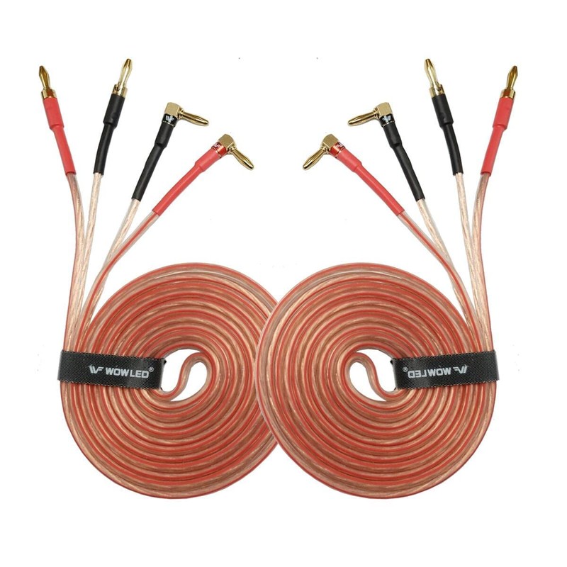[UCINNOVATE] Oxygen-free Pure Copper Wire Plug, Speaker Cable, Soldered Finished