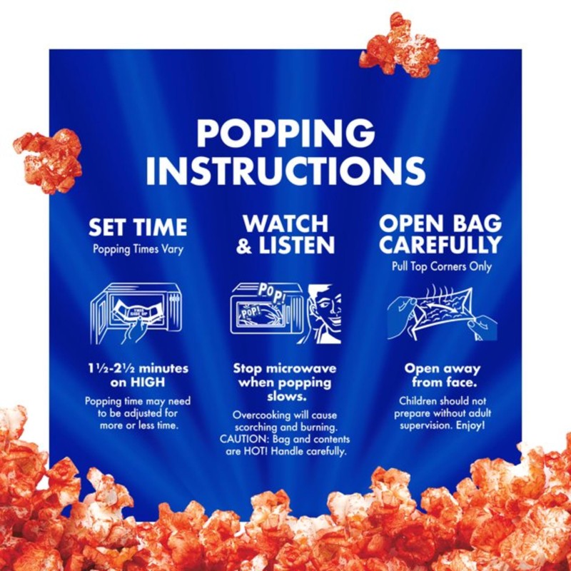 ACT II Hot And Spicy Popcorn - Hot Popcorn 1