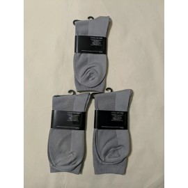 Anna Sui 3 pr. Womens Premium Anna Sui Gray Knit Trouser  Socks Size 9-11