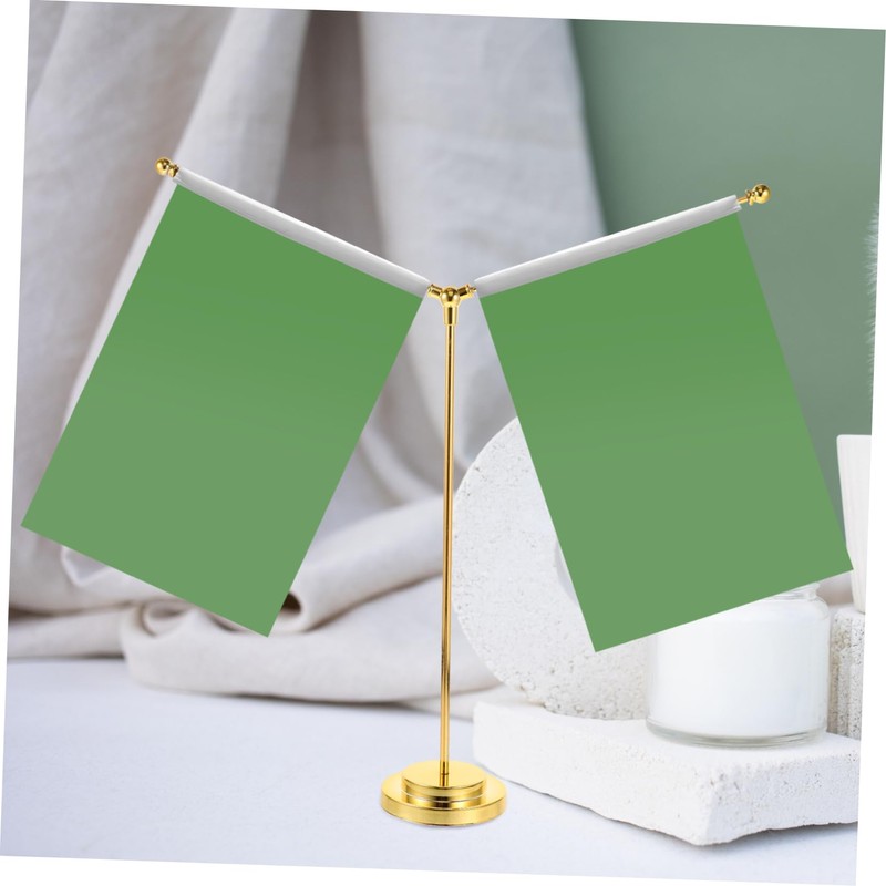 KONTONTY Freestanding Flagpole Stable Base Desktop Flag Stand for Conference