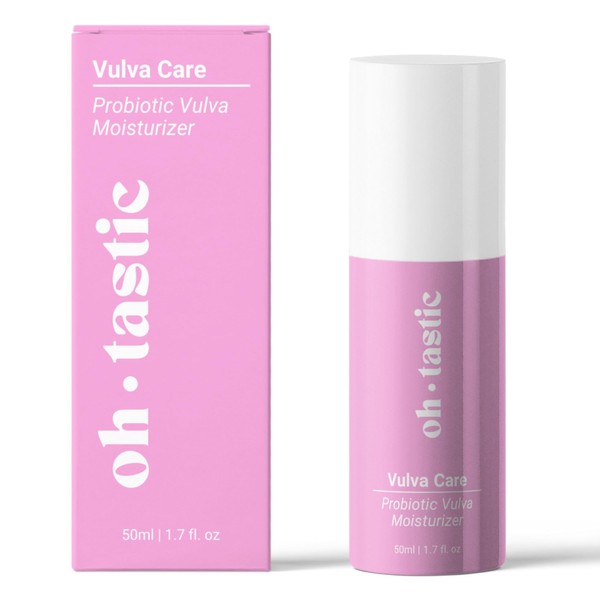 ohtastic Intimate Care Cream - Natural Moisturising Cream for Vaginal Dryness, Itching & Shaving Pimples, Women's Vaginal Cream with Lactic Acid (50 ml)