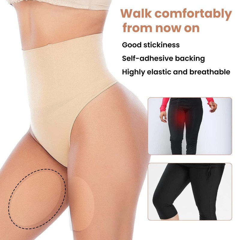 Thigh Anti Chafing Friction Tape Pads, Self Adhesive Thigh Patch