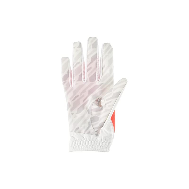 pwr grip glove (right hand)/bright, bright white/puma red