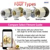 Enjoy Cover - 2 Pack Door Knob Cover Grips Non