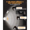 KALAHOL Motion Sensor Lights Indoor, Cupboard Lights, 6 Pack Stair
