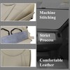 AOUTTUOA Passenger Bottom Perforated Leather Cover Tan Fit for Lexus