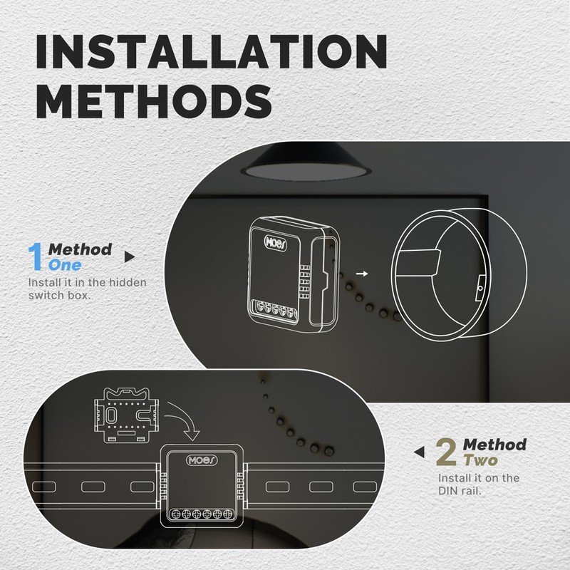 Tuya WiFi Intelligent Switch Dimmer DIY Module Light Switch Mobilephone