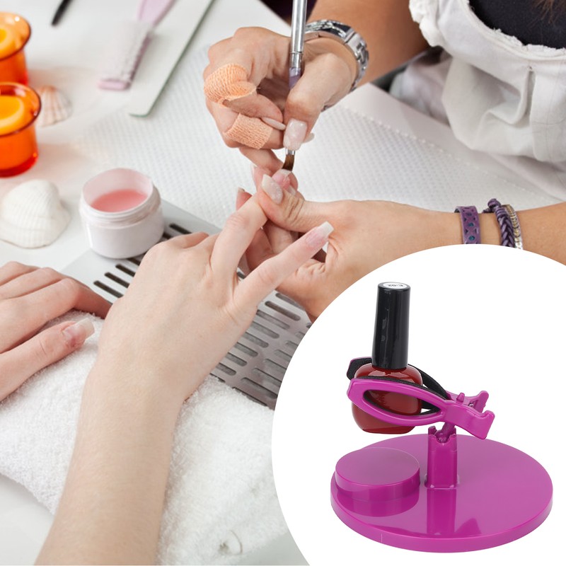Nail Polish Bottle Holder Stand Wide Base Prevent Fall Off