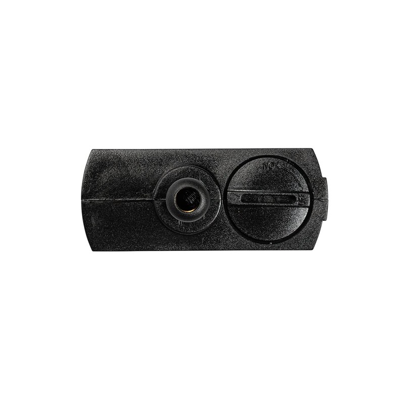 QAZQA - Luxe hanglamp adapter for 1-bevel rail zwart -