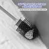 Modern Toilet Brush with Rounded Design, Wall-Mounted Toilet Brush with