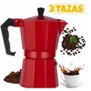 150ml Moka Pot Uniform Heat Distribution Aluminum Stovetop Moka Coffee