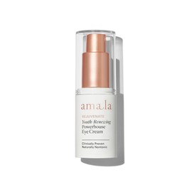 Amala Youth-Renewing Powerhouse Eye Cream with French Pine Extract, Moth Bean Retinol-Alternative and Cupuacu Butter. Anti Aging. Targets Dark Circles, Puffiness and Under Eye Bags (15ml)